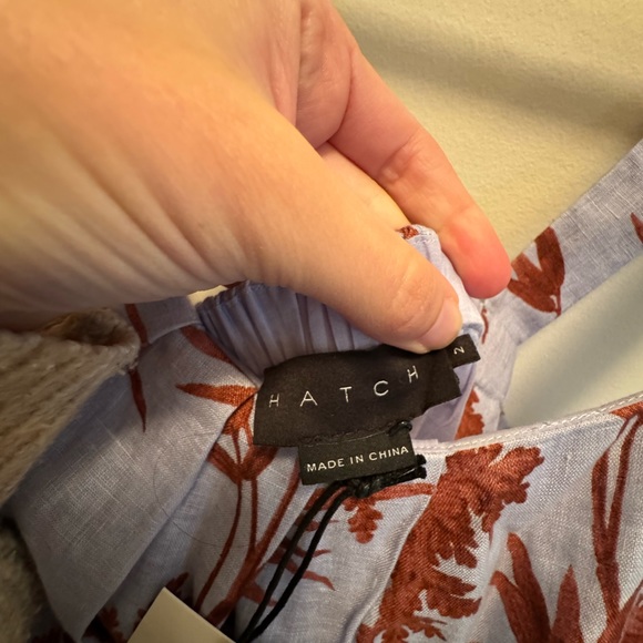 Hatch The Junia Dress Heron Blue - Picture 5 of 6